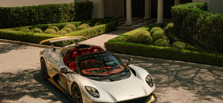 Aston Martin Valhalla Spider cu DRS F1 și sistem de aerodinamică activă