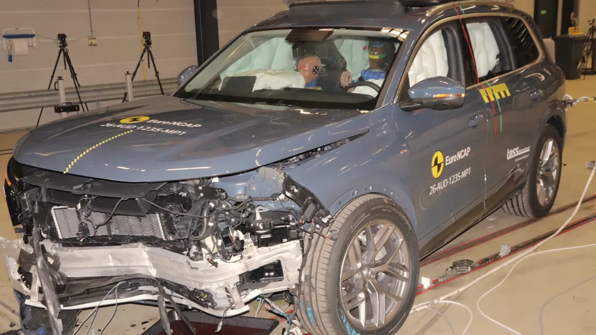 Audi Q7 primește 100% în testul Euro NCAP pentru siguranță post-accident