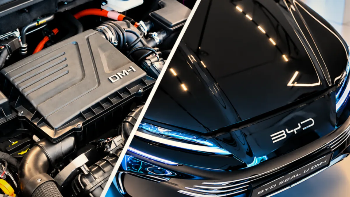 BYD SEAL U DM-i oferă 70 km electric și 1.080 km total, potrivit sursei
