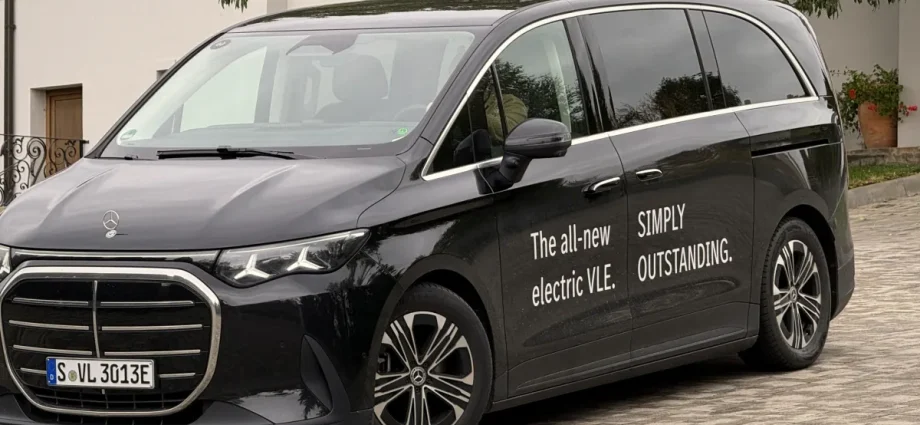 Ce consumă un MPV electric de 3 tone? Prima probă cu Mercedes-Benz VLE