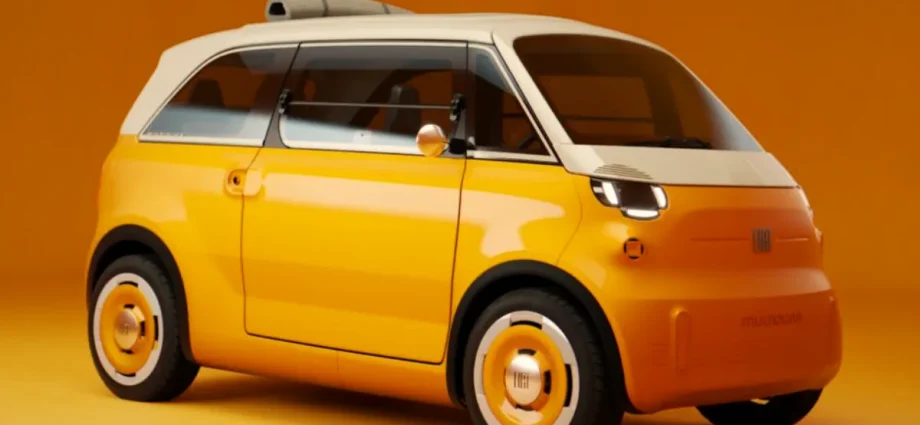 Fiat dezvăluie concept Multiplina, veriga lipsă între Topolino și un autoturism