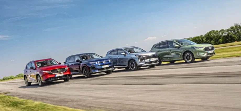 Ford Kuga vs Kia Sportage: cine câștigă testul comparativ?