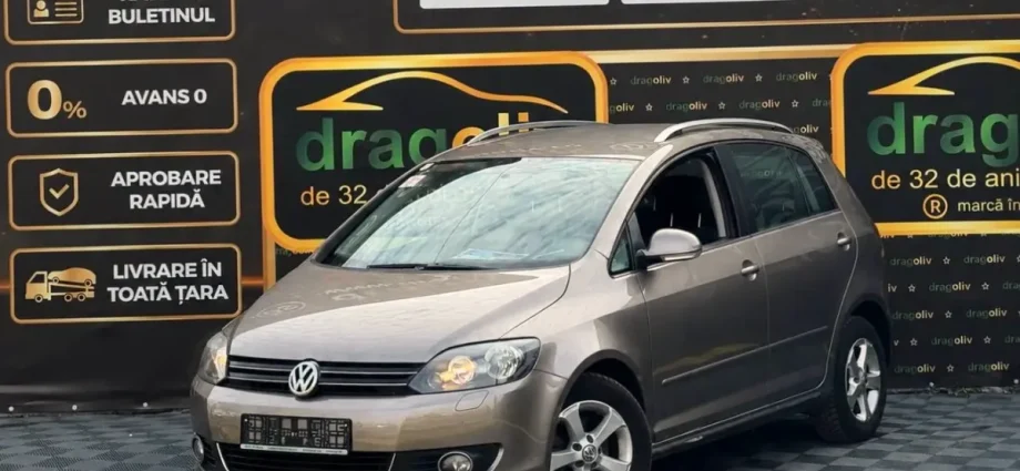 Golf Plus 2010 cu rulaj sub 120.000 km, preț 6.499 euro