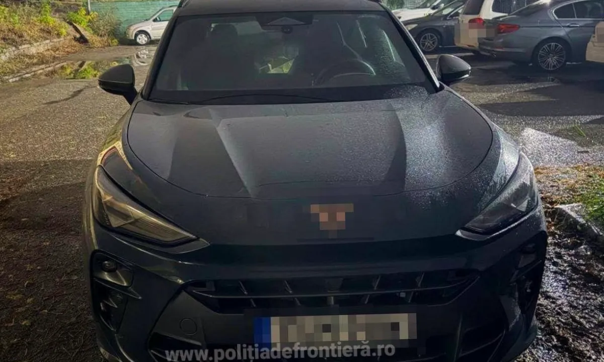 Mașină din Suedia, valoare 162.000 lei, găsită la frontieră / șofer cercetat