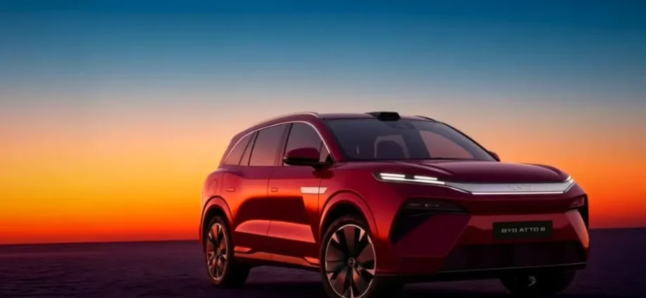 Modelul Atto 8 al BYD se va vinde în Europa cu încărcare rapidă în 9 minute