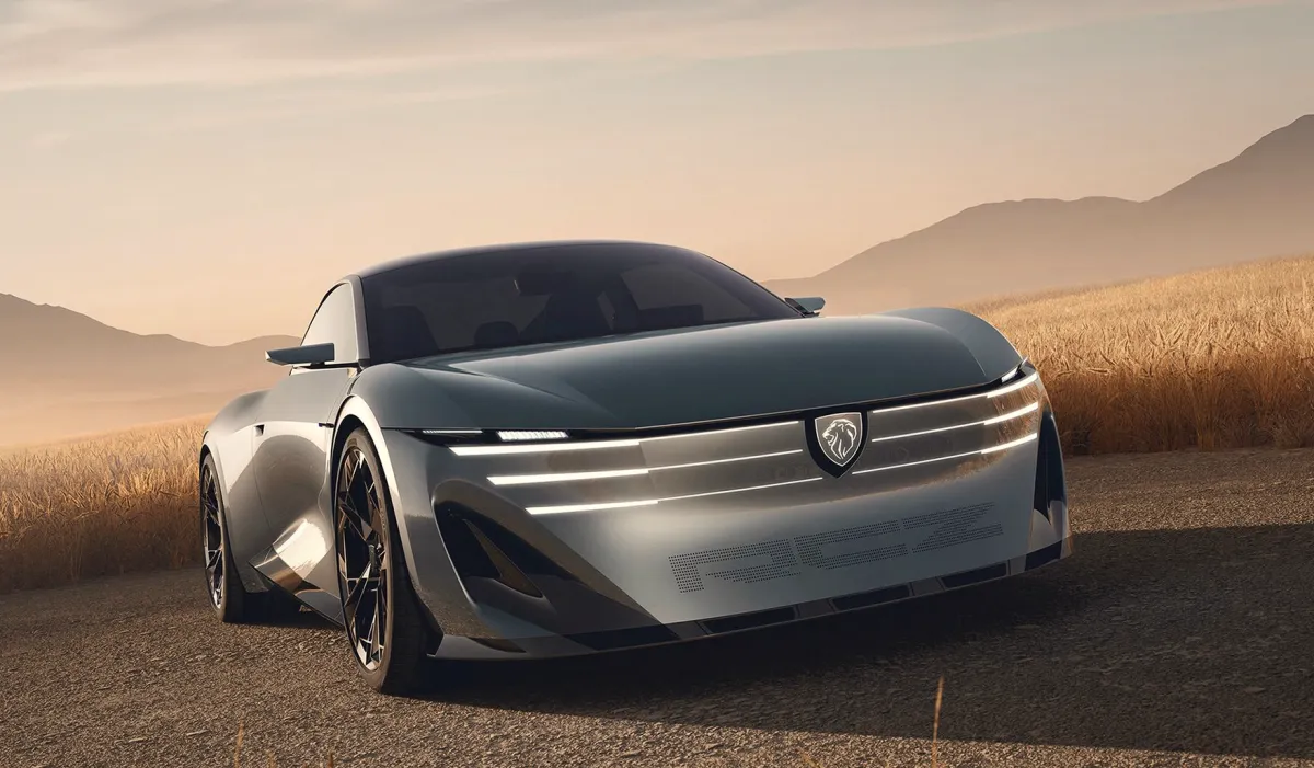 Peugeot RCZ Vision: 500 CP si 600 km autonomie in viitorul electric