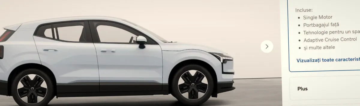 Volvo EX30: 10.000 de mașini cu tetiere care se pot rupe în accident